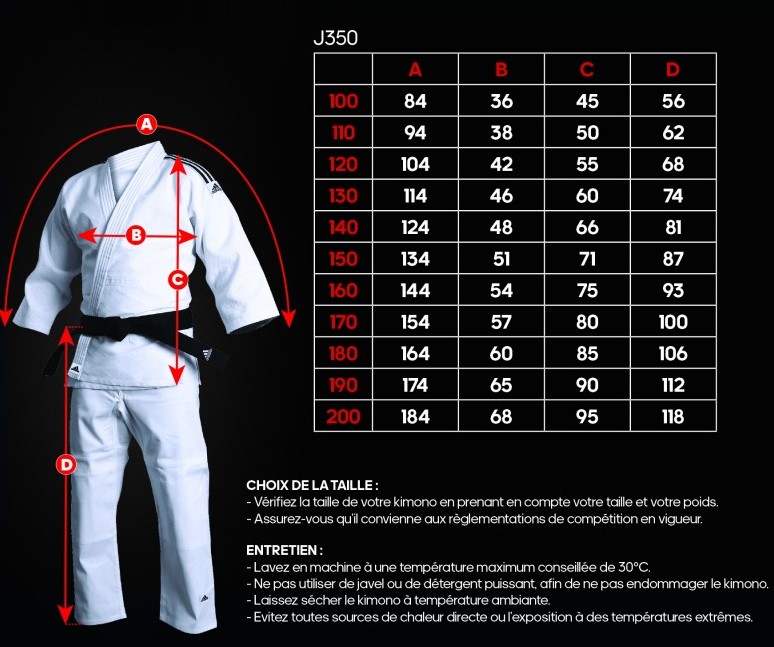 Judoga Adidas Club J350 Niebieski/Czarny • Rozmiar: 140
