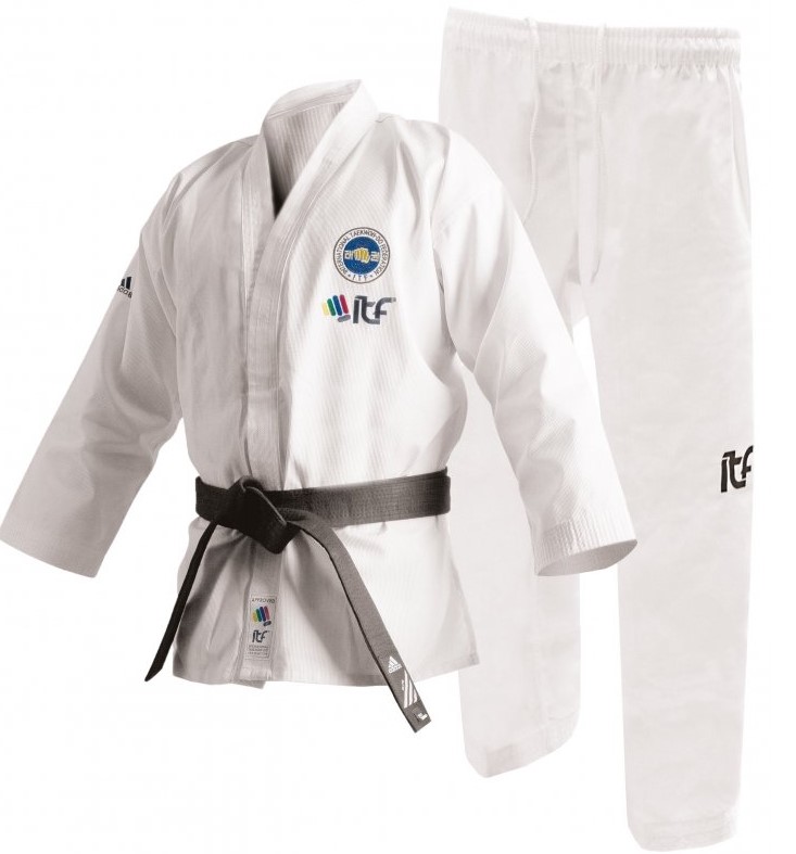 Adidas kimono do Taekwondo Dobok Rookie ITF Bialy • Rozmiar: 170