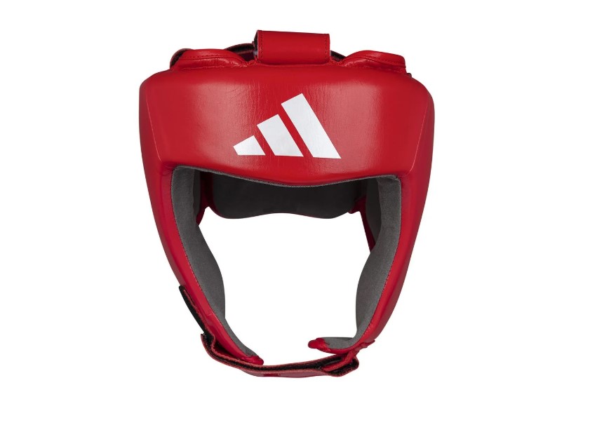 Kask bokserskie Adidas World Boxing Czerwony • Rozmiar: L