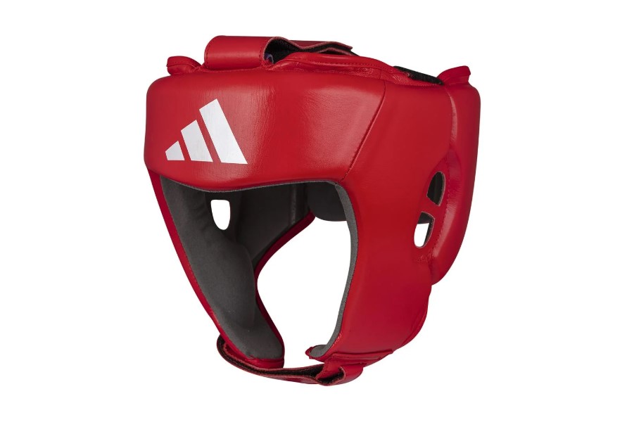 Kask bokserskie Adidas World Boxing Czerwony • Rozmiar: M