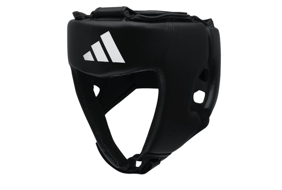 Kask bokserski Adidas Hybrid 50 Czarny • Rozmiar: L