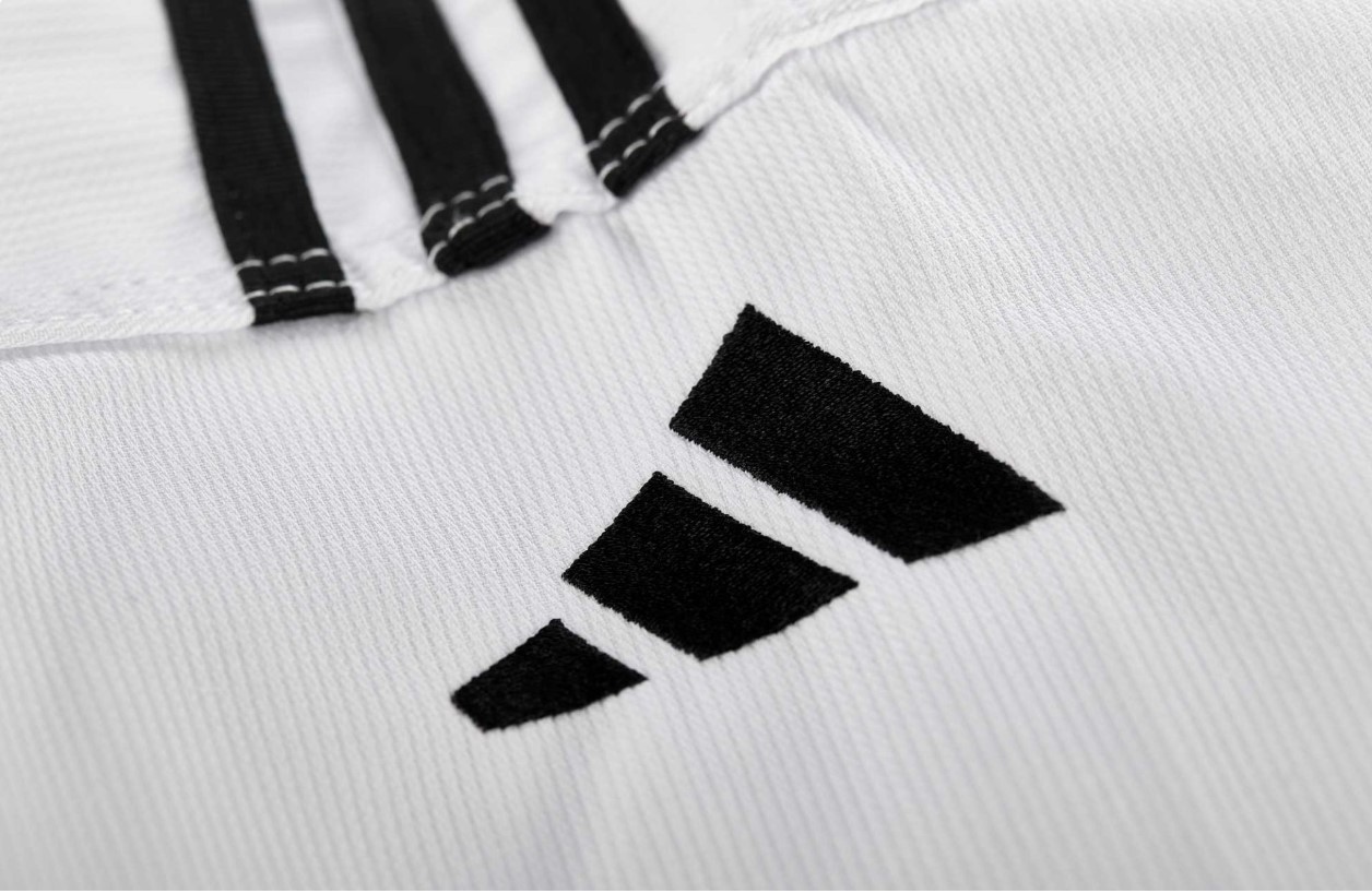 Adidas kimono do Taekwondo Dobok Adi Club 3 stripes Biały • Rozmiar: 190