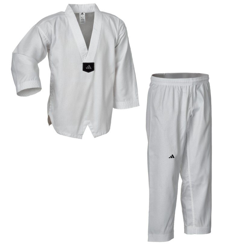 Adidas kimono do Taekwondo Dobok Adi Training Biały • Rozmiar: 110