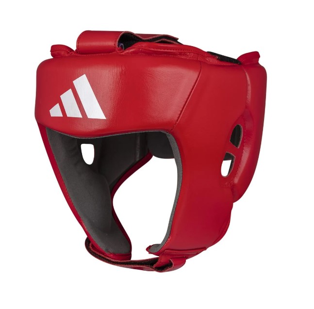 Kask bokserski Adidas WB (World Boxing) Czerwony
