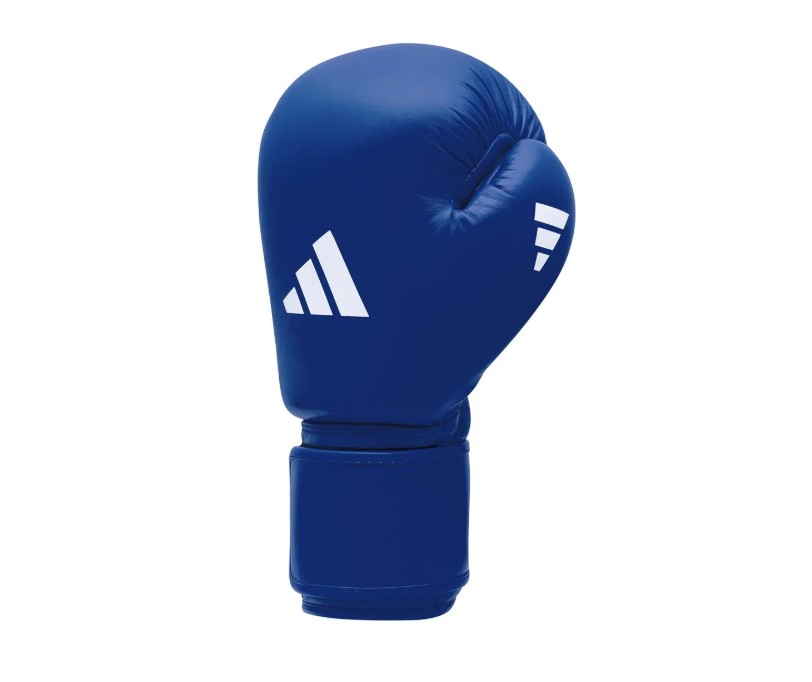 Rękawice bokserskie Adidas WB (World Boxing) Skóra Naturalna Granatowy • Waga: 12 OZ