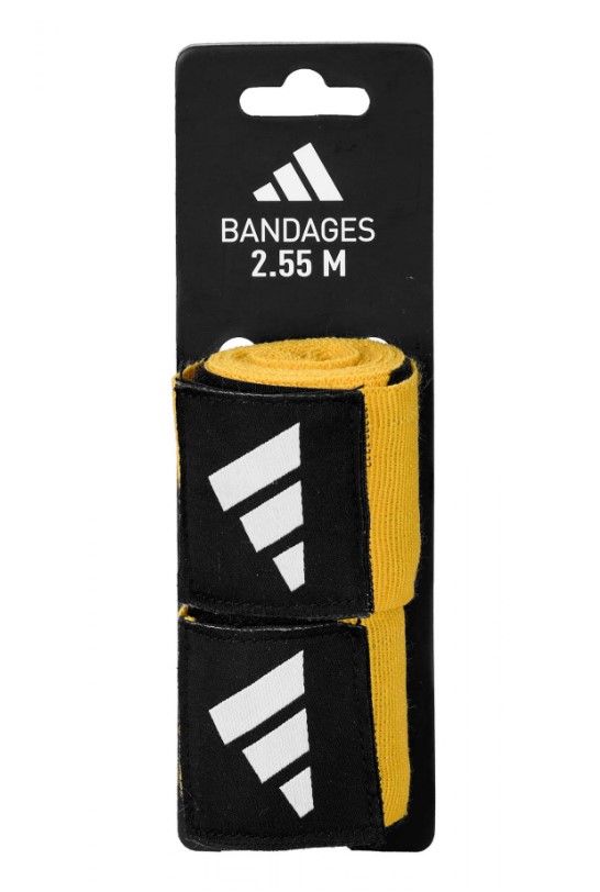 Bandaże bokserskie Adidas 5x255cm Żółty