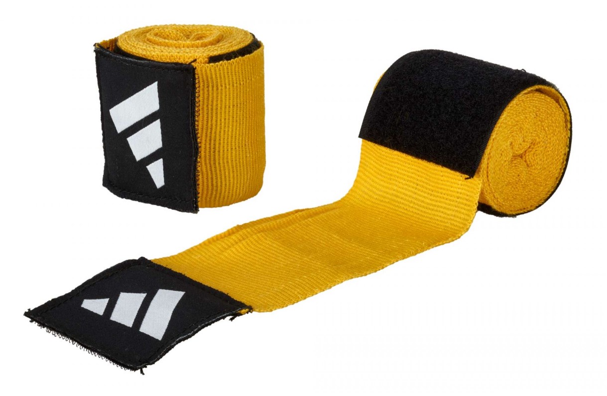 Bandaże bokserskie Adidas 5x255cm Żółty