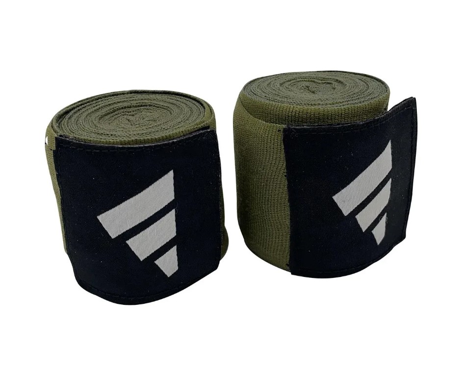 Bandaże bokserskie Adidas 5x255cm Oliwkowy