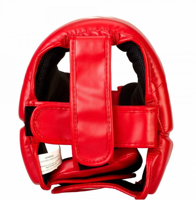 Kask bokserski Adidas Hybrid 50 Czerwony • Rozmiar: M