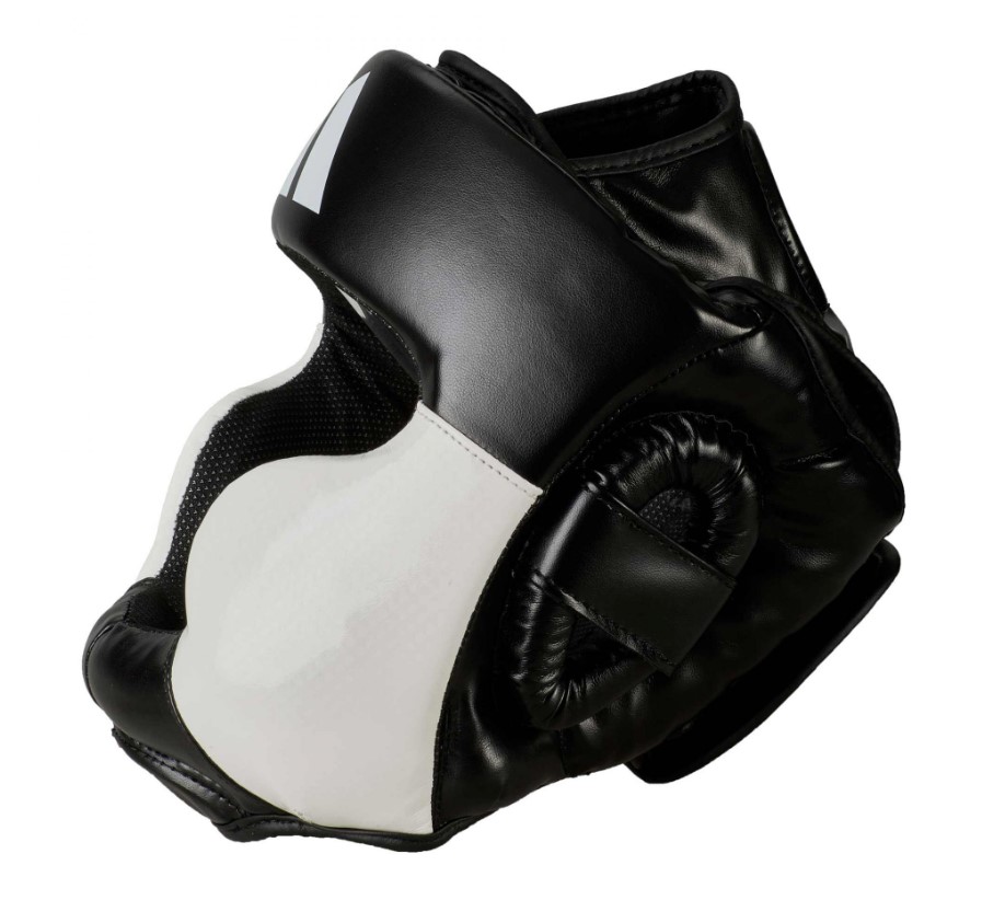 Kask bokserski Adidas Response Czarny/Biały • Rozmiar: XS