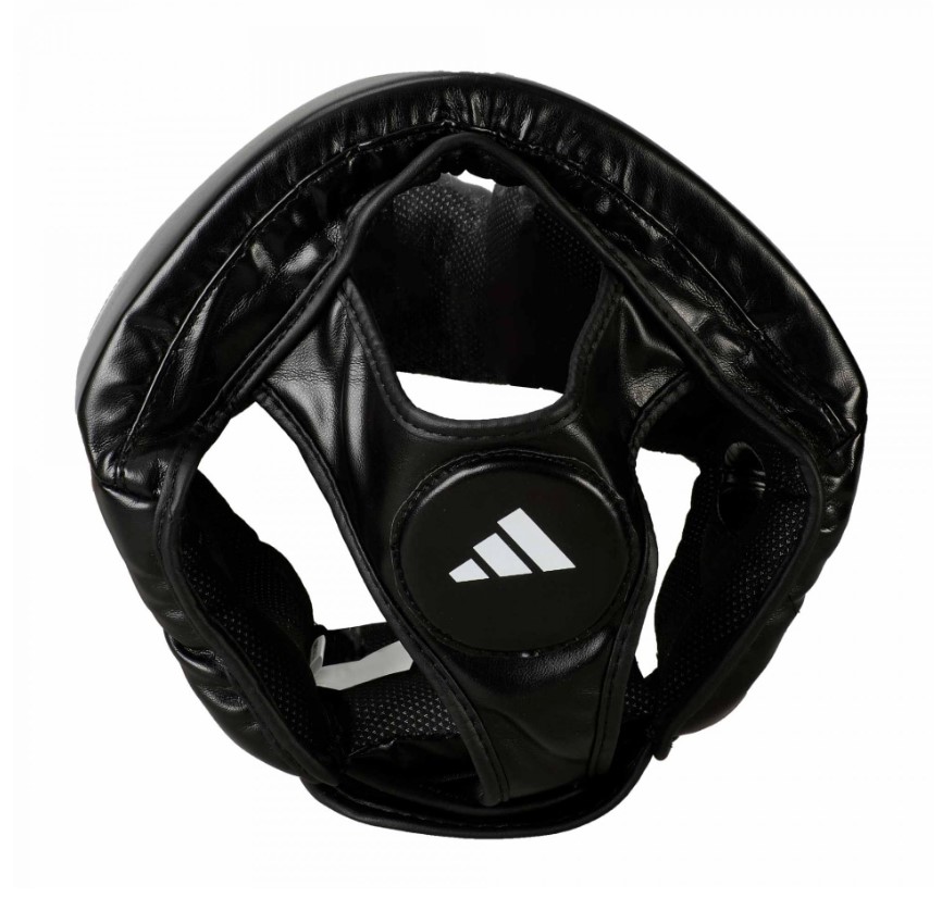 Kask bokserski Adidas Response Czarny/Biały • Rozmiar: S