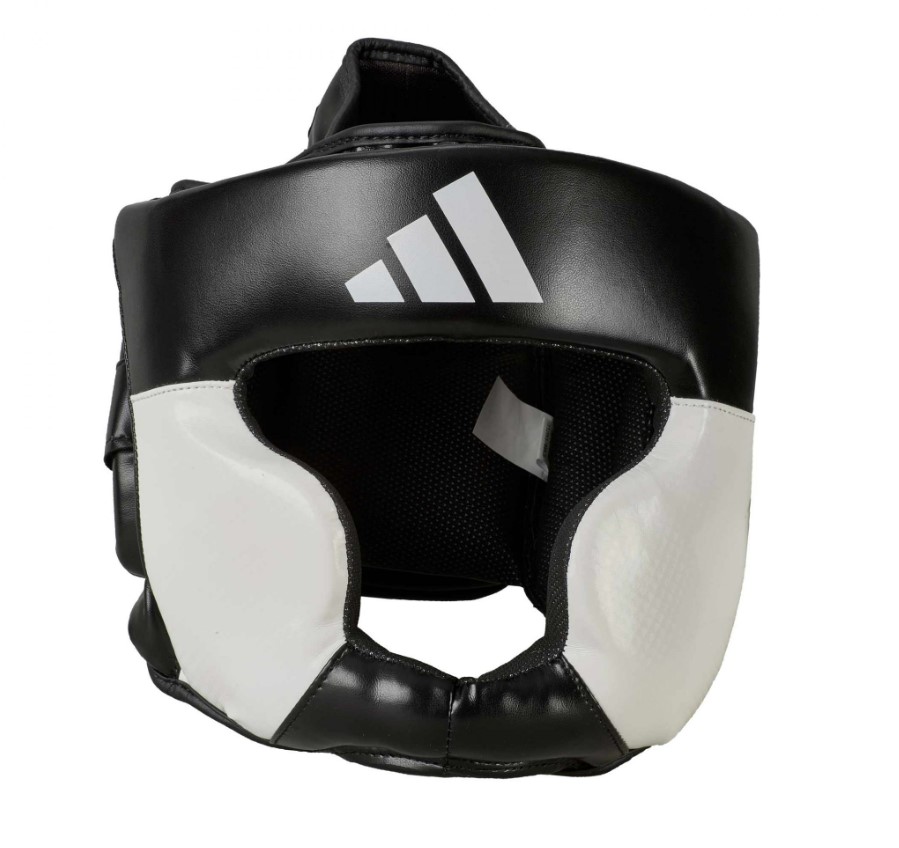 Kask bokserski Adidas Response Czarny/Biały • Rozmiar: XL
