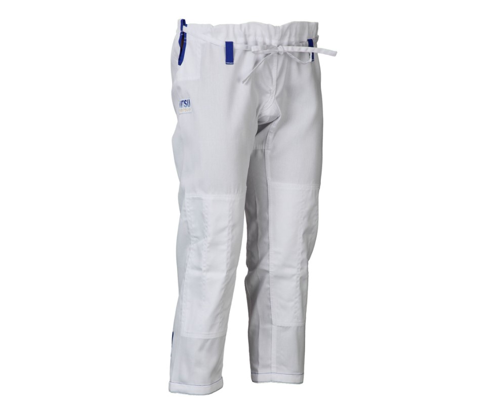 Strój/GI do BJJ Adidas Rookie 2.0 Kids JJ250 Biały/Niebieski • Rozmiar GI: M0