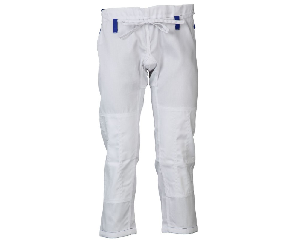 Strój/GI do BJJ Adidas Rookie 2.0 Kids JJ250 Biały/Niebieski • Rozmiar GI: M1