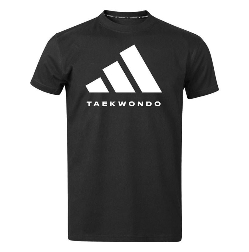 Koszulka Adidas LifeStyle Taekwondo Czarny • Rozmiar: S