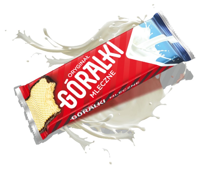 Góralki B mleczne 49g 36 szt