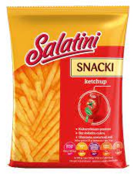 Salatini snacki ketchup 16 szt 25g
