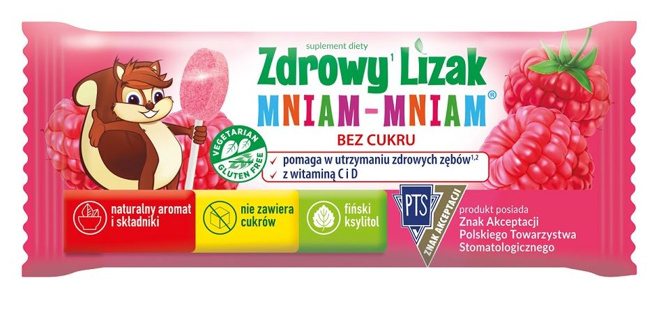Zdrowy Lizak Mniam Mniam 5g/ 40 szt 