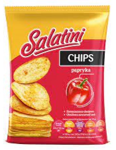 Salatini chips papryka  25g 16 szt