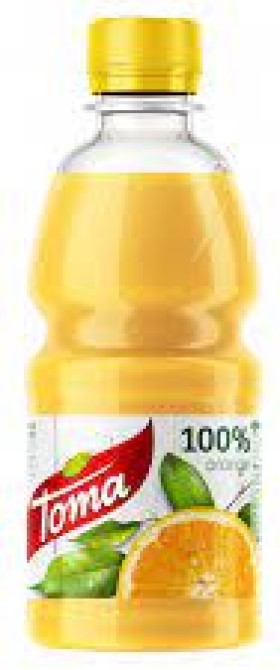 TOMA sok orange 0,33l 12 szt