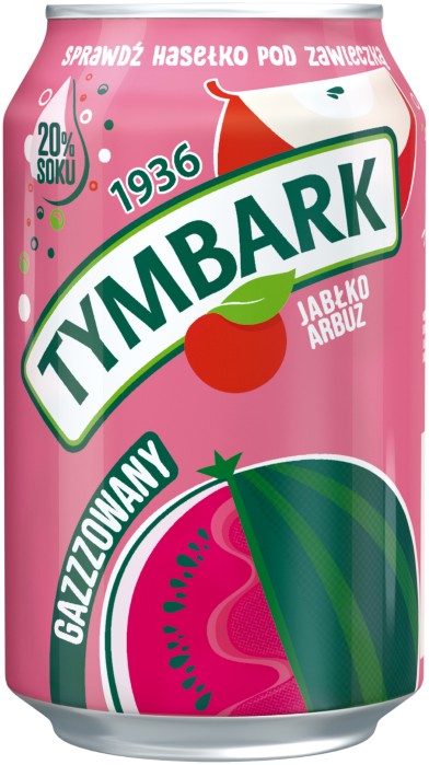 Tymbark napój gazzowany BASIC jab-arb 0,33l 12 szt