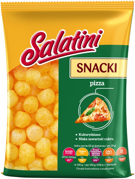 Salatini Snacki pizza 16 szt 25g