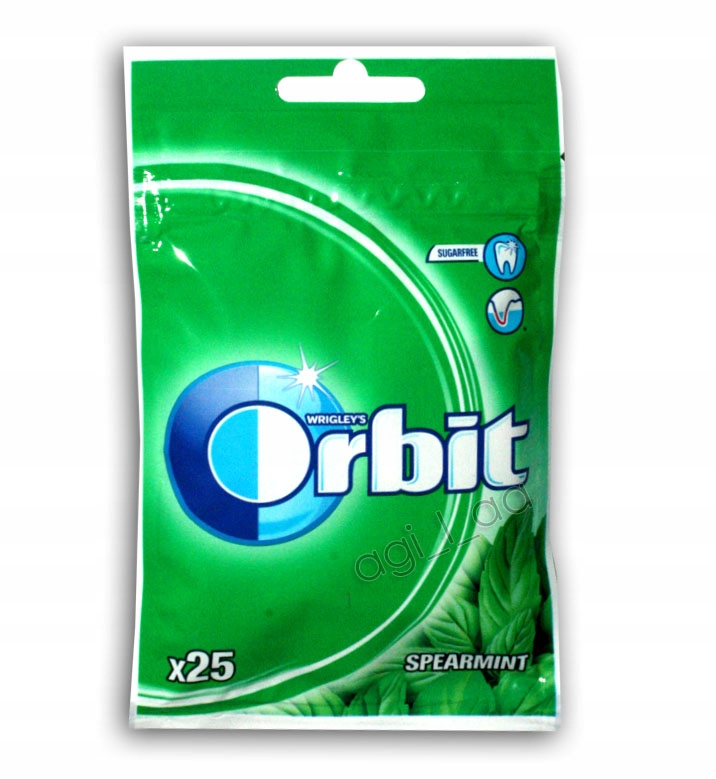 Guma C do żucia Orbit spearmint (21 tor 29g) 22 szt