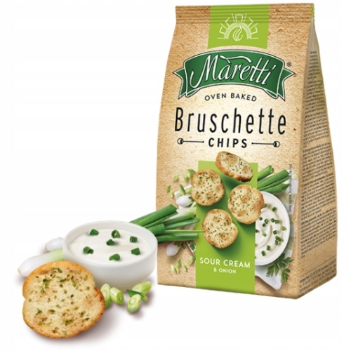 Bruschetta Maretti B śmietana i cebula 70g
