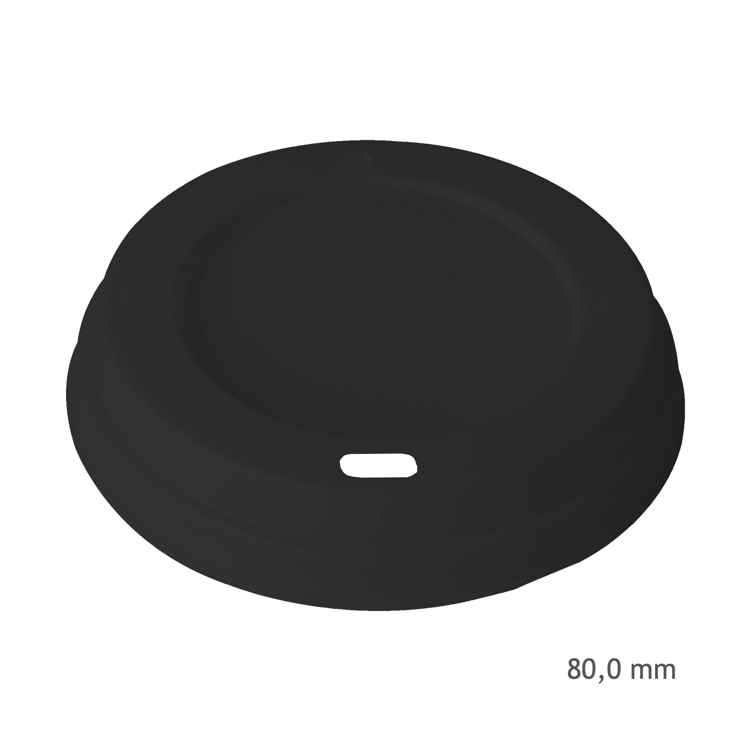 Wieczko fi80 mm 100szt do 300ml