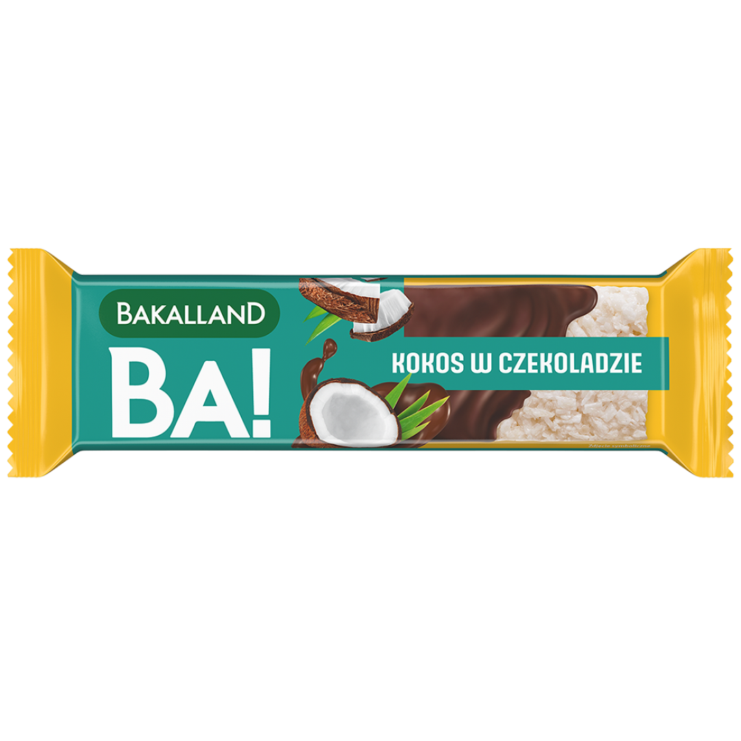 Bakalland BA Kokos w czekoladzie 40g