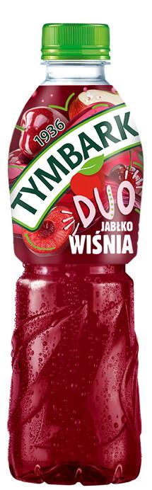 Tymbark A DUO jabłko-wiśnia 0,5l /12