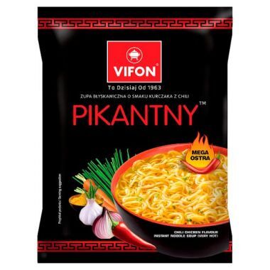 Zupa Vifon Kurczak Pikantny 70g 22 szt
