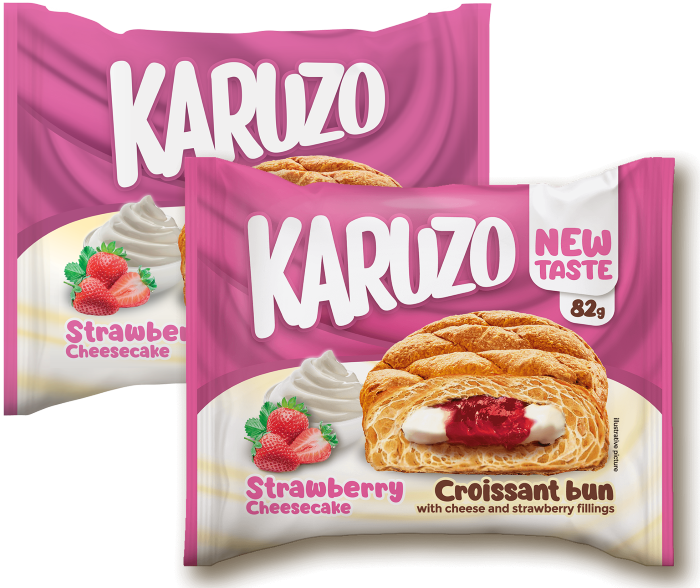 Karuzo Truskawkowe 82g/24