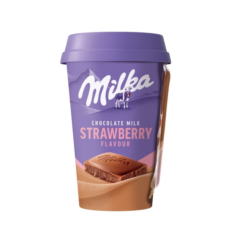 Starbucks Milka A Strawberry Napój mleczny 220ml