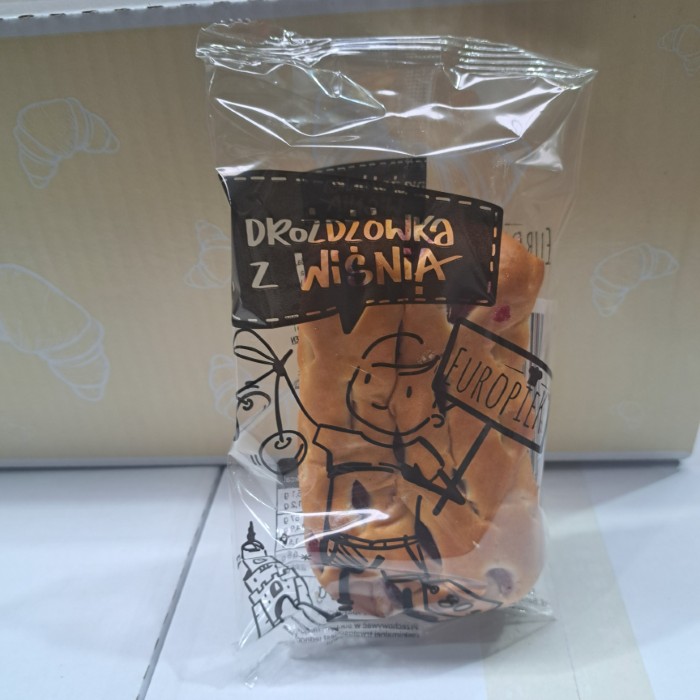 Drożdzówka z Wiśnią 80g/24 EUROPIEK