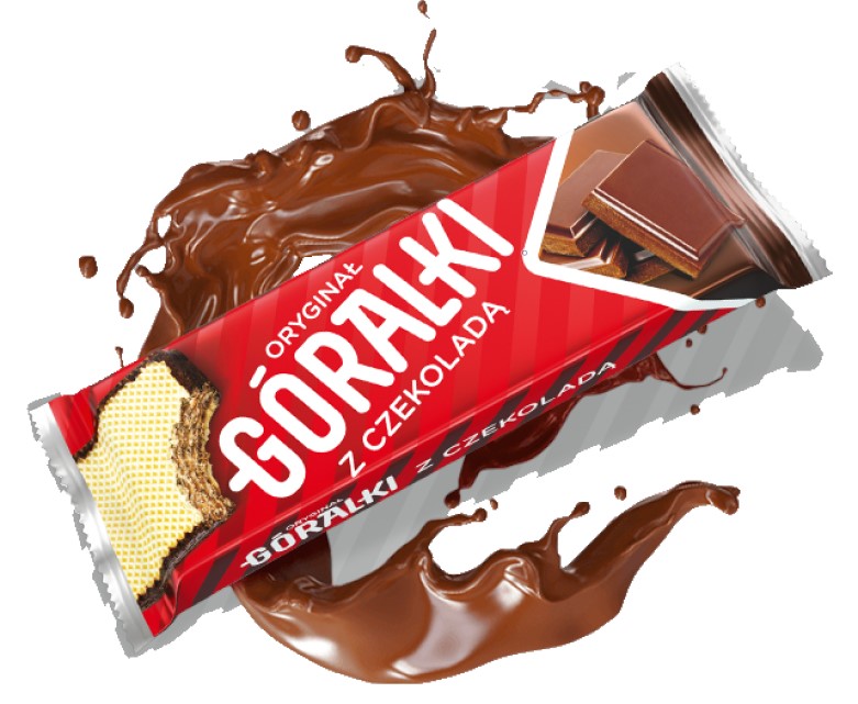 Góralki A z czekoladą 50g 36 szt