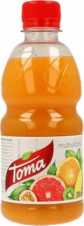 TOMA sok multivitamina 0,33l 12 szt