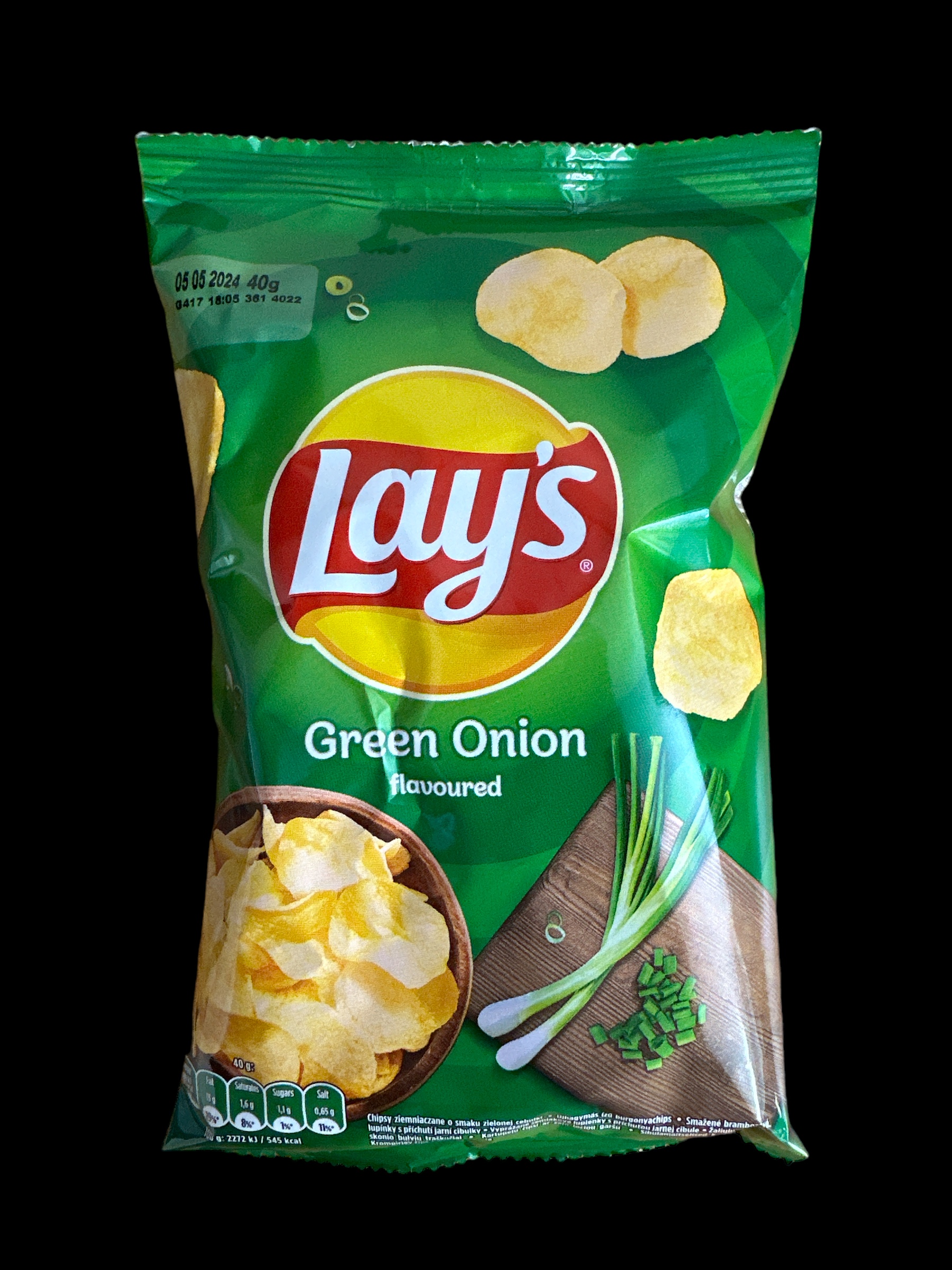 Lay's Chipsy A Zielona Cebulka 20 szt 