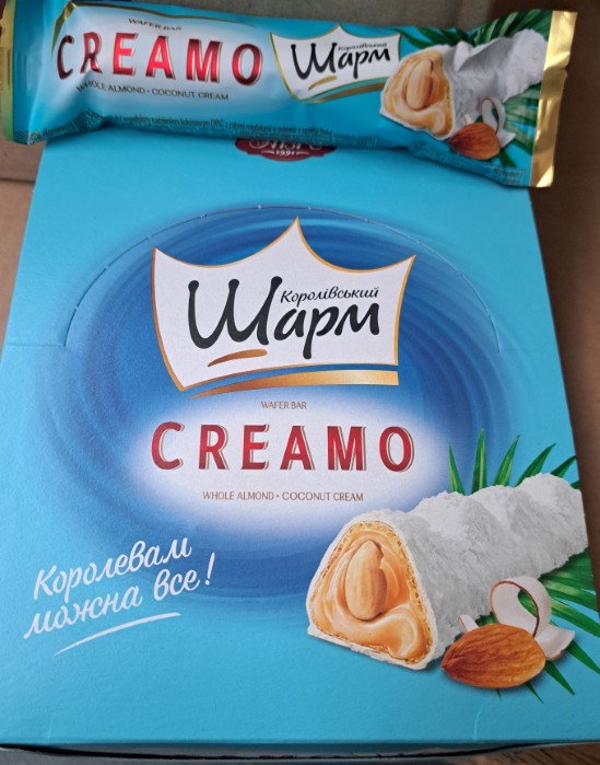 CREAMO kokos-migdał 25g
