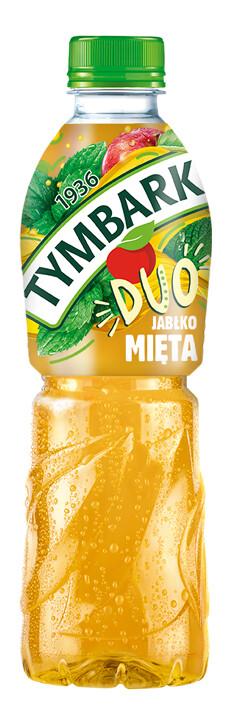 Tymbark B DUO jabłko-mięta 0,5l /12