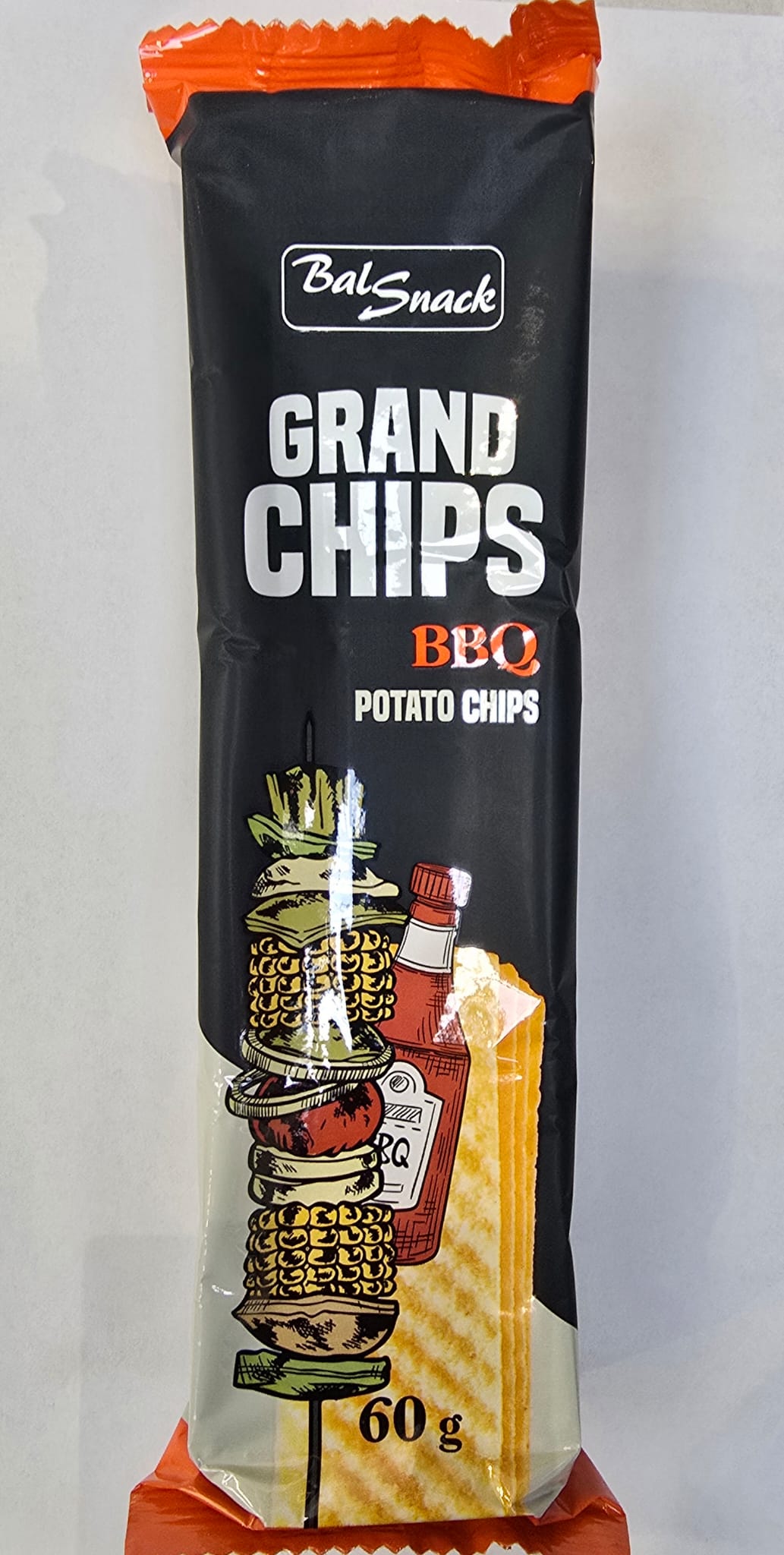 GRAND Chips BBQ 60g/22