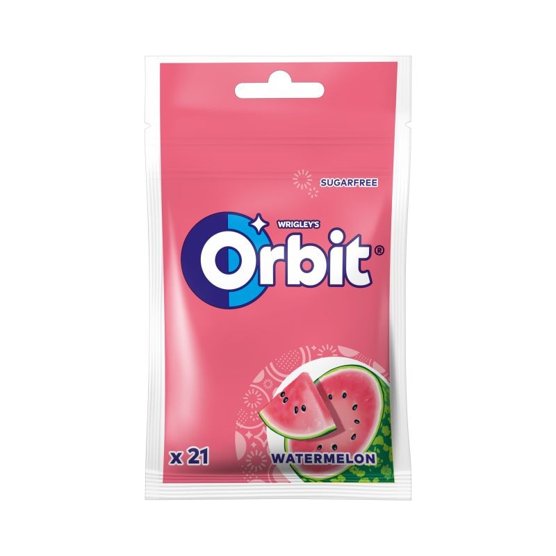 Guma D do żucia Orbit watermelon do żucia  21 (29g)