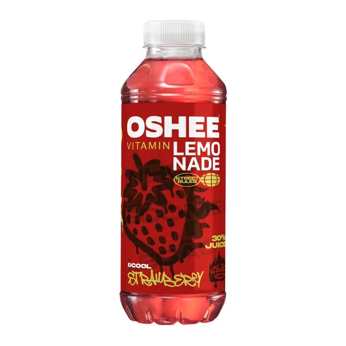 Oshee Lemoniada Truskawka 555ml/6