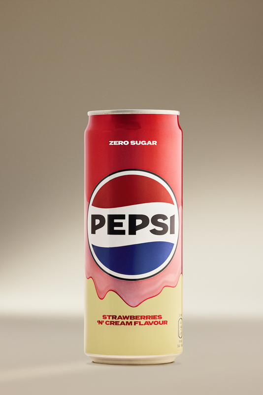 Pepsi ZERO STRAWBERRY CREAM 0,33l/24