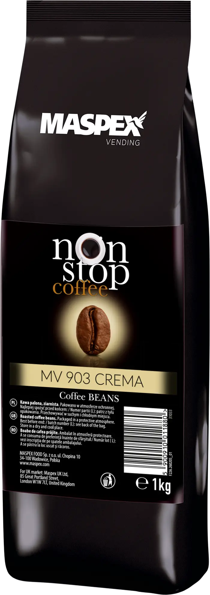 Kawa NON STOP COFFEE CREMA rozp MV 903 500G 10szt