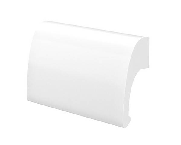 Pochwyt Balkonowy Aluminiowy DELUXE Biały 9016