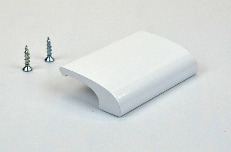 Pochwyt Balkonowy Aluminiowy DELUXE Biały 9016