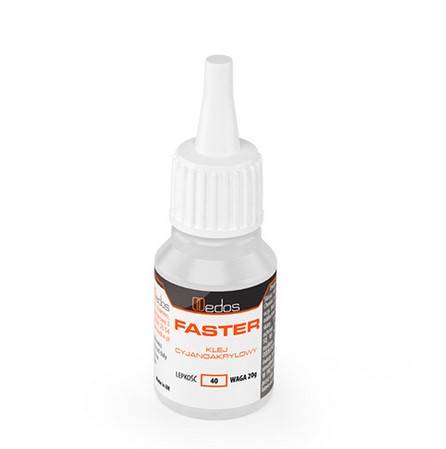 Klej cyjanoakrylowy FASTER 20ml