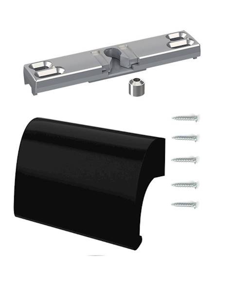 Zamek Palacza komplet Deluxe Czarny 9005