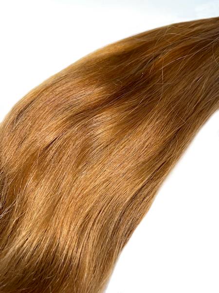 Włosy słowiańskie falowane 40cm złoty blond poziom 8